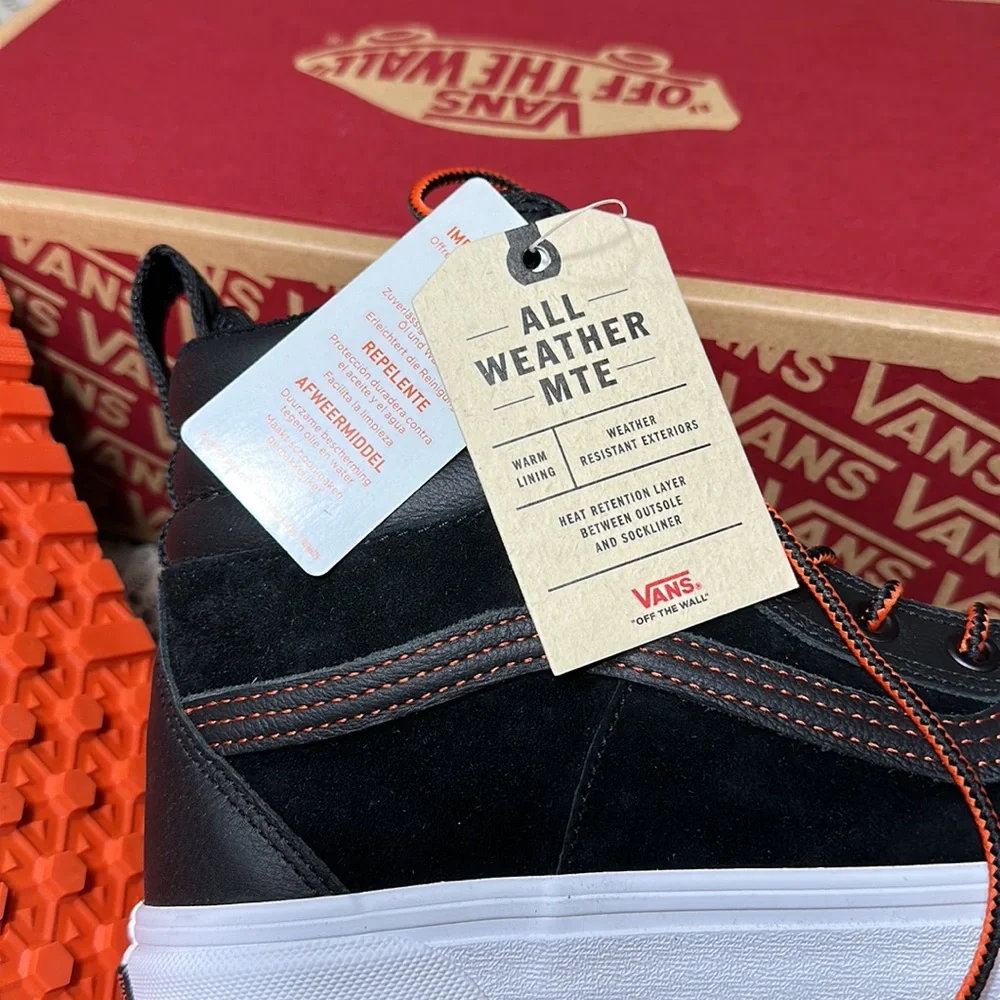 Vans Sk8 Hi boot Mte 2 black spicy orange - Picture 9 of 12
